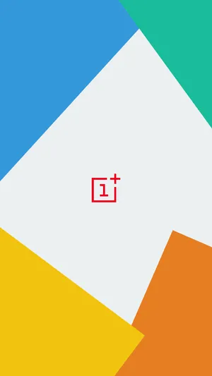 Sophisticated Oneplus Geometric Border Design Wallpaper
