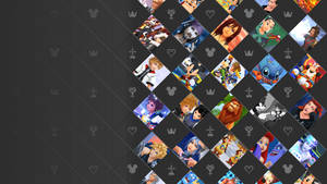 Sora, Donald Duck, And Goofy Begin Their Adventure In The World Of Kingdom Hearts Wallpaper