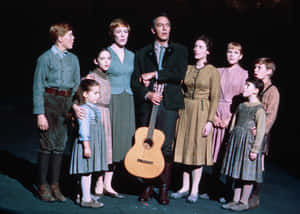 Sound Of Music_ Cast Performance Scene Wallpaper