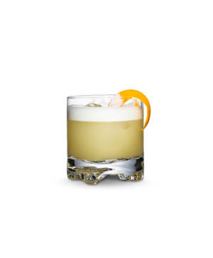 Sour Drink With Orange Slice Wallpaper