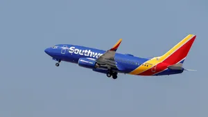 Southwest Airlines Flying Airplane Wallpaper