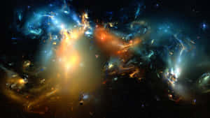 Space Abstract Nebula Wallpaper