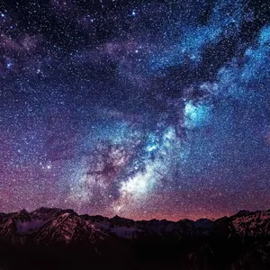 Space Galaxy Milky Way From Earth Wallpaper