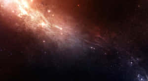 Space Galaxy Solar Flare Wallpaper
