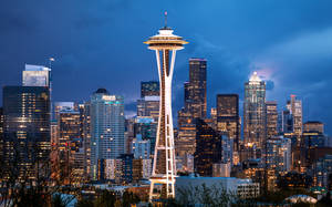 Space Needle In Seattle United States Wallpaper