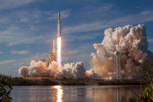 Spacex Falcon Heavy Starship Hd Wallpaper