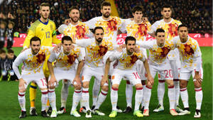 Spain National Football Team Squad 2012 Uefa Wallpaper