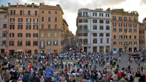 Spanish Steps Rome Italy Wallpaper
