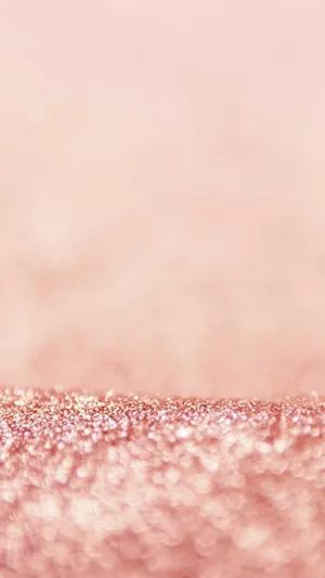 Sparkling Pink Rose Gold Glitters Wallpaper