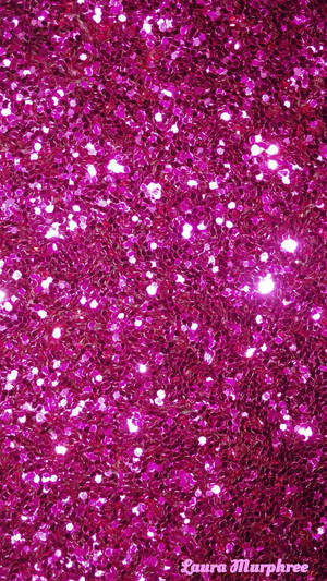 Sparkly Magenta Pink Sequence Wallpaper