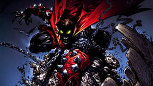 Spawn Smashing Rocks Wallpaper