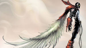 Spawn With Angel Wings Wallpaper