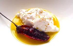 Special Burrata Made With Tropical Fruit Tamarillo Wallpaper