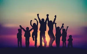 Spectacular Sunset In The Wilderness Wallpaper