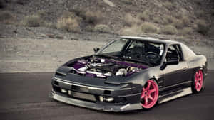 Speed And Style: The Nissan Silvia S13 Wallpaper