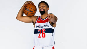 Spencer Dinwiddie 2021 Media Day Wallpaper