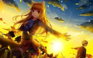 Spice And Wolf - Tales Of Temptation Wallpaper