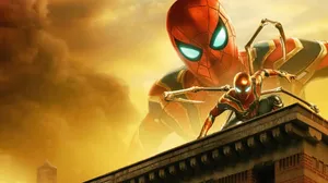Spider Man Far From Home Iron Spider Wallpaper