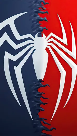 Spider Man Logo From The Playstation 4 Game Wallpaper