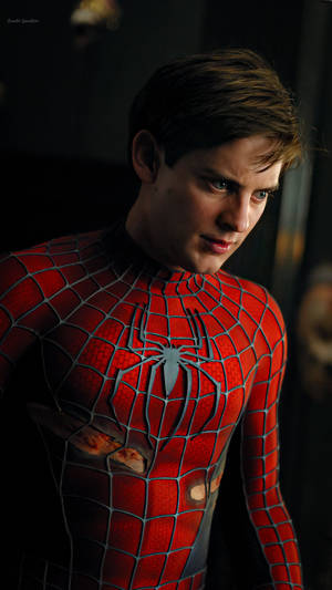 Spider Man Tobey Midshot Wallpaper