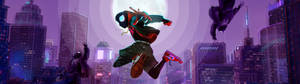 Spider-verse 5120x1440 Gaming Background Wallpaper