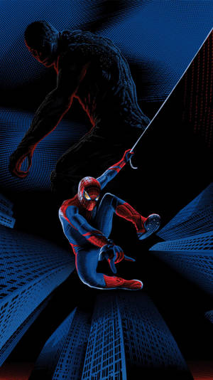 Spiderman And Lizard Amazing Phone Wallpaper