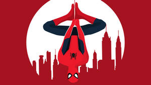 Spiderman Art Deco Wallpaper