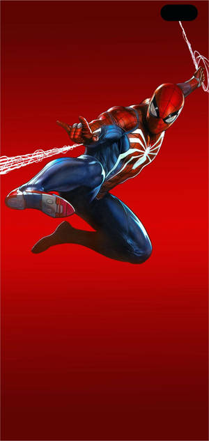 Spiderman Galaxy S10 Wallpaper