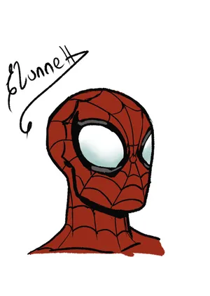 Spiderman Pfp Head Drawing Wallpaper