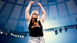 Spike Dudley Triumphantly Entering The Wwe Stage Wallpaper