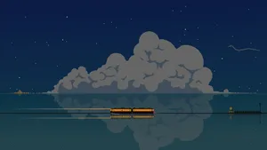 Spirited Away Pixel Art Wallpaper