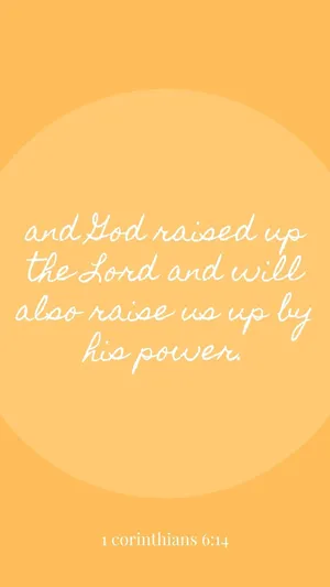 Spiritually Connected With Bible Verse On Your Iphone Wallpaper