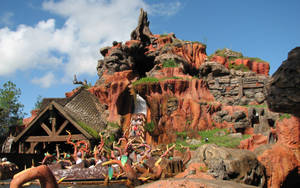 Splash Mountain Walt Disney World Desktop Wallpaper