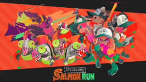 Splatoon 2 Dynamic Action Wallpaper