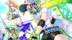 Splatoon Manga Fan Art Wallpaper