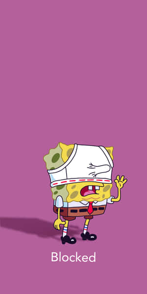 Sponge Bob Brief Head Wallpaper