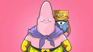 Spongebob And Patrick Majin Buu Wallpaper