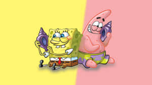 Spongebob Desktop Shells Wallpaper