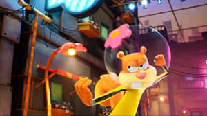 Spongebob Pfp Sandy Karate Wallpaper
