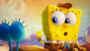 Spongebob Pfp Wondering Wallpaper