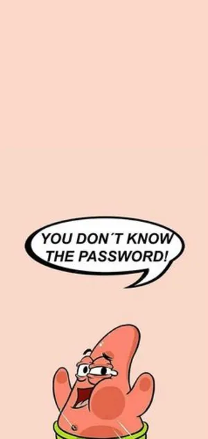 Spongebob Trying Unsuccessfully To Remember His Password Wallpaper