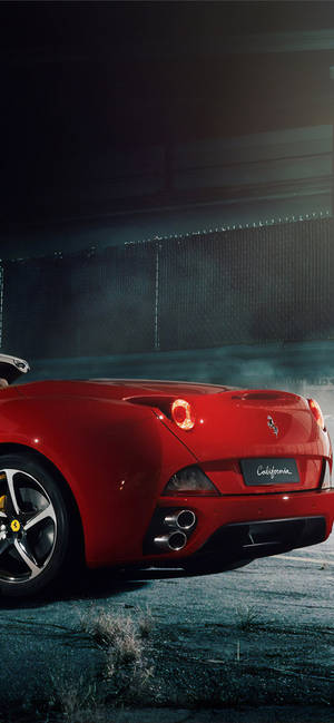 Sports Car California Ferrari Phone Wallpaper