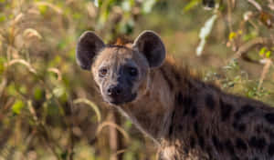 Spotted Hyenain Natural Habitat.jpg Wallpaper