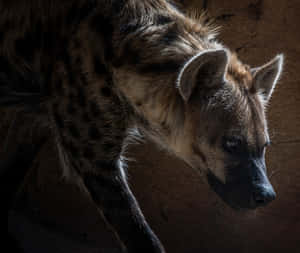 Spotted Hyenain Shadow.jpg Wallpaper