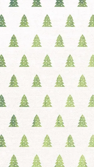 Spread The Christmas Cheer This Holiday Season With This Adorable Cute Christmas Tree! Wallpaper