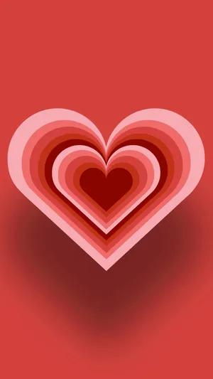 Spread The Love With This Beautiful Glitter Pink Hearts Wallpaper. Wallpaper