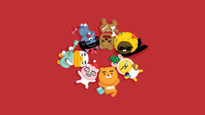 Spreading Joy And Happiness With Kakao Friends! Wallpaper