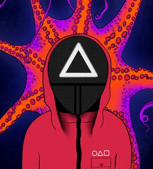 Squid Games Red Pfp Wallpaper