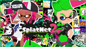 Squid Inkling Art Splatoon 2 Wallpaper