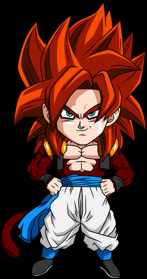 Ssj4 Gogeta Chibi Wallpaper